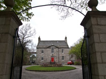 Townhouse of the family of McLean of Coll. The foundation stone was laid in 1771.