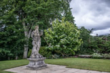 Bacchus statue in Bodnant Garden, Wales