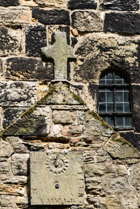 Escomb Saxon church 'St. Johns' , built circa 675 A.D