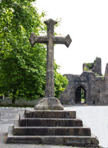 The City Cross (13thC-19thC), Llandaff, Cardiff, Wales