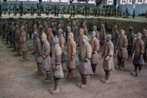 Terra Cotta Warrior, 221 BCE, Lintong District, Shaanxi, China