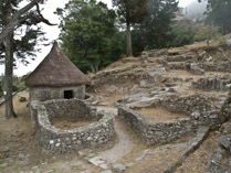 Castro de Santa Tegra, Celtic settlement dating from at least the 2nd to 41st centuries BC,  municipality of A Guarda, Galicia, Spain