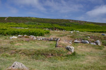 Ironage Hut Circles,  Holyhead Mountain, Anglesey Island, Wales