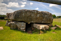 Neolithic Lligwy Burial Chamber, Moelfre, Isle of Anglesey, Gwynedd, Wales