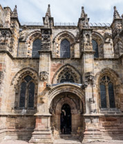 15thC Rosslyn Chapel, Collegiate Chapel of St Matthew, Roslin, Midlothian, Scotland