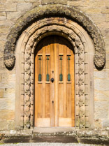 St Mary’s Church, built between 1840 and 1842 under the personal direction of Sarah Losh, Wreay, Cumbria, England