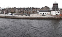 View across the Firth of Dee, as the ferry from Aberdeen took us to the Orkney Islands.
