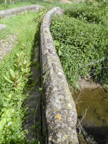 Roman Bridge over Clow Beck, Clow Beck House, Monk End Farm, Croft-on-Tees, Darlington, County Durham,  England,