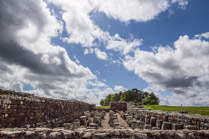 Hadrian's Wall_2ndC CE Houseteads-Roman-Fort, Northumberland, England