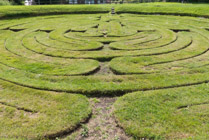 12thC Julian's Bower turf maze, Alkborough, Lincolnshire,UK