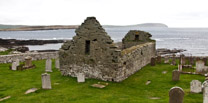 Church of St. Mary, Swandra, Rousay Island, Orkney, Scotland--abandoned in the 1820s, probably dates back to the 1600s.
