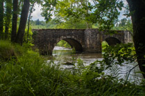 Bridge near Koch farm in St. Paul la Roche, Limousin, France