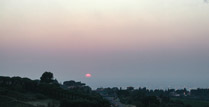 Sunset at Casale Sonnino, Monte Porzio Catone, Italy