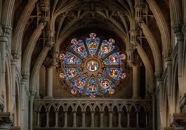 Rose Window, Christ Church Cathedral
Oxford, England